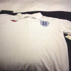 Umbro to England National Soccer Team Jersey